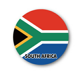 国旗缶バッジ CBFG092 SOUTH AFRICA 南アフリカ 国旗 缶バッジ フラッグ 旅行 グッズ