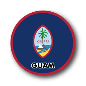 国旗缶バッジ CBFG103 グアム 島旗 GUAM 国旗 缶バッジ 旅行