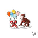 アメリカの絵本作家レイ夫妻によって1941年に刊行された絵本 「Curious George」に登場するキャラクターとして生み出された『おさるのジョージ』が ステッカーになりました。もちろんユニバーサル公認グッズです♪ 絵本イラストのステッカーは懐かしくてカワイイデザインばかり！ 人気のアニメーションデザインも発売中です♪ こちらの商品は耐水、耐光性のある塩ビステッカーです。 自社工場製品だからこそのクオリティ！ 他輸入品とは一線を画した、高品質な仕上がりの商品です。 屋外はもちろん、スマホ、PC、タブレット、ノートや手帳、 冷蔵庫などの大型家電にも！ 様々なシーンでお楽しみ下さい。 ●サイズ 　幅71mm×高さ57mm（本体サイズ） ●製造国 　日本（自社製造） ●備考 　株式会社ゼネラルステッカーが企画・製造・販売しております、 　ライセンス商品です。 &copy; & &reg;UCS LLC and HC LLC