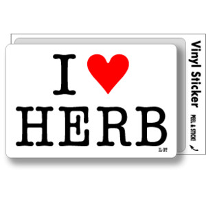 ACuXebJ[ ILBT027 I love HERB n[u