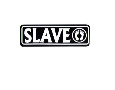 ステッカー No 232 SLAVE