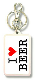 アイラブ キーホルダー ILK040 I LOVE BEER ビールのサムネイル