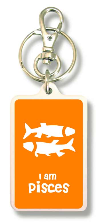 12星座キーホルダー KSZ12 PISCES うお座 星座 誕生日 ギフト グッズ