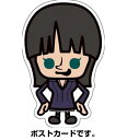 ONE PIECE ワンピース×パンソンワークスコラボ ダイカットポストカード PWP008 ロビン 漫画 アニメ 葉書 グッズ
