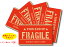 CPS011 Cinq paper sticker 󥯥ڡѡƥå ѻ5 FRAGILE10