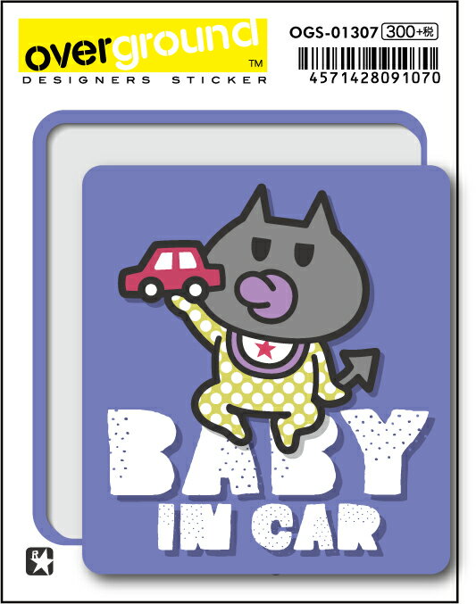 樂天商城 - OGS1307 ROOSTERPOOLS RUN BAIKIN BABY アーティストグッズ イラストレーター ステッカー