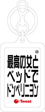 ウラオチキーホルダー/URK-10/純白のメルセデス プール付きのマンション