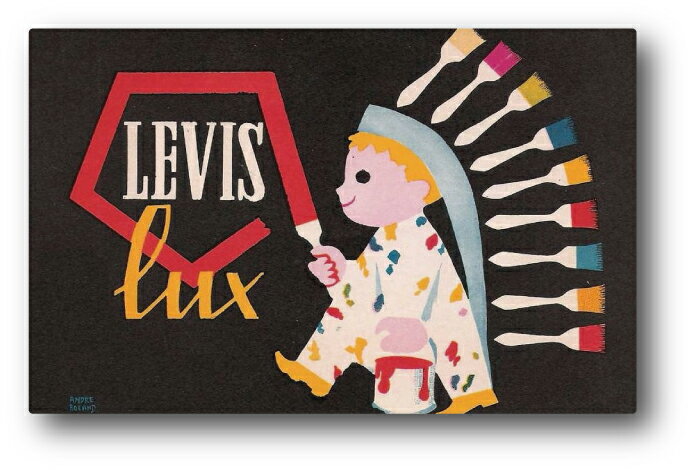 WALL010 ウォールステッカー A4に近いサイズ Buvard ビュバーシリーズ ミニポスター ヴィンテージ インテリア デザイン グッズ