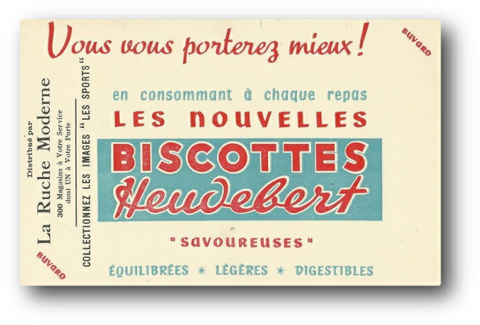 WALL016 ウォールステッカー A4に近いサイズ Buvard ビュバーシリーズ ミニポスター ヴィンテージ インテリア デザイン グッズ