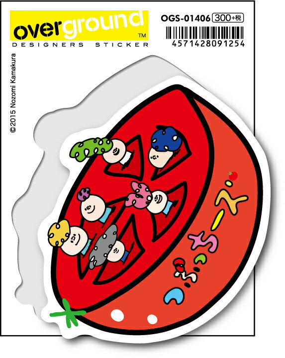Rakuten - OGS1406 Nozomi Kamakura つぶっちーズ アーティストグッズ イラストレーター ステッカー