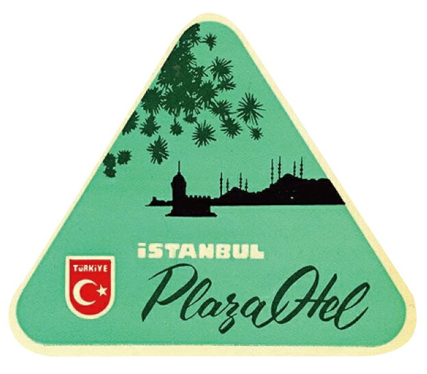 樂天商城 - VHS039 VINTAGE HOTELS STICKER39 ヴィンテージホテルズステッカー インテリア デザイン ビンテージ スーツケース 目印 DIY グッズ