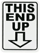 ステッカー No 202 THIS END UP