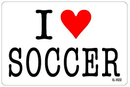 ACuXebJ[ IL022 I love SOCCER D As[  ObY