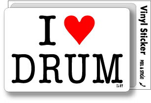 ACuXebJ[ ILBT168 I LOVE DRUM h