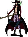 OPT11 ミホーク ワンピース ONE PIECE 転写ステッカー 漫画 アニメ キャラクター グッズ