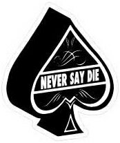 コトワザステッカー 途中であきらめるな PROVERB DECALS PS169 シックスティーワット ステッカー(3)