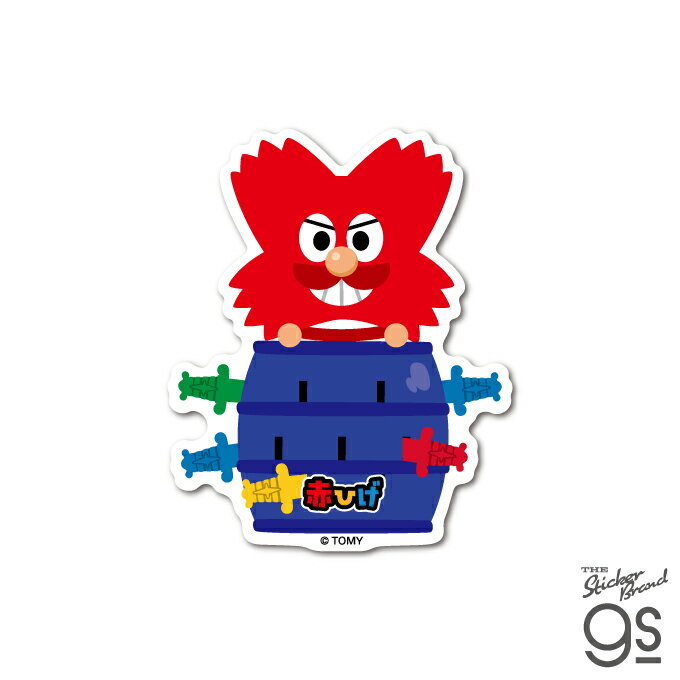 樂天商城 - 黒ひげ危機一発 ダイカットステッカー 赤ひげイラスト ゲーム 海賊 スマホ コレクション キャラクター gs 公式グッズ KHK009