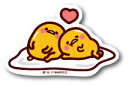 LCS548 ぐでたま ゆるかわハートシリーズ ミニステッカー サンリオ キャラクター SANRIO かわいい グッズ