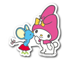 樂天商城 - マイメロディ ステッカー フラットくん サンリオ LCS909 SANRIO キャラクター ライセンス商品
