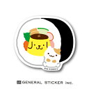 ポムポムプリン お寿司 ステッカー 太巻 のり巻き ダイカット イラスト サンリオ キャラクター インバウンド お土産 ライセンス商品 LCS1008 gs グッズ