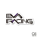 エヴァンゲリオンレーシング EVA Racing ステッカー EVARACING ロゴ キャラクターステッカー アニメ ライセンス商品 LCS1228 gs 公式グッズ