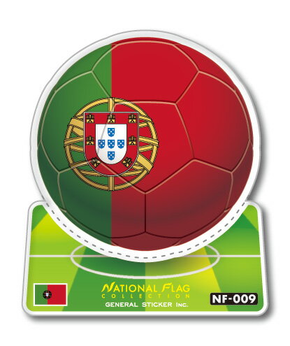 サッカーボールステッカー ポルトガル PORTUGAL NF009 サッカー ワールドカップ W杯  ...