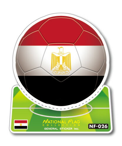 サッカーボールステッカー エジプト EGYPT NF026 サッカー ワールドカップ W杯 スポーツ 国旗 フラッグ 旅行 観戦グッズ サッカーボールステッカー エジプト EGYPT NF026 サッカー ワールドカップ W杯 スポーツ 国旗 フラッグ 旅行 観戦グッズ
