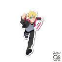 BORUTO-ボルト- NARUTO NEXT GENERATIONS ダイカットビニールステッカー うずまきボルト アニメ 忍者 人気 キャラクター gs 公式グッズ BRT001