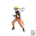 NARUTO-ナルト- 疾風伝 ダイカットビニールステッカー うずまきナルト アニメ 忍者 人気 キャラクター gs 公式グッズ NRT001