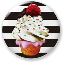 OSB016 Cup Cake オイルショックデザインズ缶バッジ