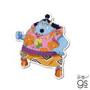 ワンピース エッグヘッド編 ジンベエ SD キャラクター ステッカー ONEPIECE ライセンス商品 ジャンプ 漫画 マンガ アニメ gs 公式グッズ LCS...
