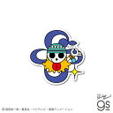 ONE PIECE ワンピースステッカー OPS71 ナミ海賊旗 Sサイズ ワンピース公式グッズ