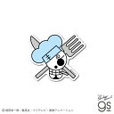 ONE PIECE ワンピースステッカー OPS73 サンジ海賊旗 Sサイズ ワンピース公式グッズ