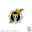 ONE PIECE ワンピースステッカー OPS77 ブルック海賊旗 Sサイズ ワンピース公式グッズ