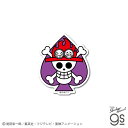 ONE PIECE ワンピースステッカー OPS78 エース海賊旗 Sサイズ ワンピース公式グッズ