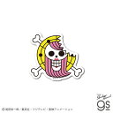 ワンピースステッカー ボニー海賊旗 ダイカットステッカー ONE PIECE 海賊 ライセンス商品 ジャンプ アニメ gs 公式グッズ OPS92