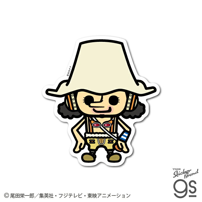 ONE PIECE ワンピース×パンソンワークスコラボステッカー LCS462 ウソップ新世界ver Mサイズ 漫画 アニメ 公式グッズ