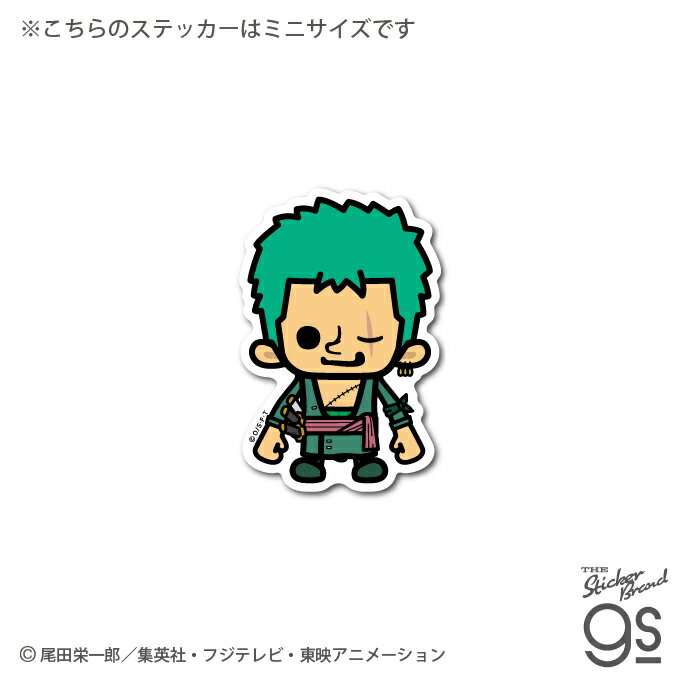 ワンピース パンソンワークス コラボステッカー ロロノア ゾロ 2 Sサイズ OPS16 ONE PIECE ステッカー グッズ