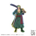 ワンピース ホログラムステッカー ゾロ ONE PIECE 海賊 ライセンス商品 ジャンプ アニメ キャラクター gs 公式グッズ OPS96