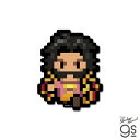ピクセルワンピースステッカー ロジャー キャラクター ONEPIECE ライセンス商品 漫画 アニメ gs 公式グッズ OPX102