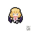 ピクセルワンピースステッカー ステューシー(エッグヘッドver.) キャラクター ONEPIECE ライセンス商品 漫画 アニメ gs 公式グッズ OPX128