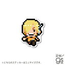 ピクセルワンピースステッカー ミニサイズ サンジ(エッグヘッドver.) キャラクター ONEPIECE ライセンス商品 漫画 アニメ gs 公式グッズ OPX...