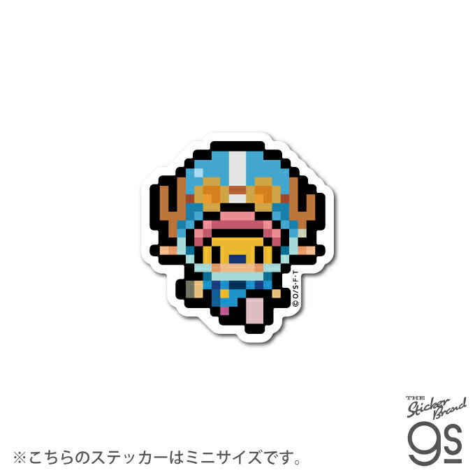 ピクセルワンピースステッカー ミニサイズ チョッパー(エッグヘッドver.) キャラクター ONEPIECE ライセンス商品 漫画 アニメ gs 公式グッズ O...