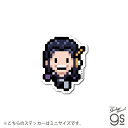 ピクセルワンピースステッカー ミニサイズ ロビン(エッグヘッドver.) キャラクター ONEPIECE ライセンス商品 漫画 アニメ gs 公式グッズ OPX...