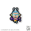 ピクセルワンピースステッカー ミニサイズ フランキー(エッグヘッドver.) キャラクター ONEPIECE ライセンス商品 漫画 アニメ gs 公式グッズ O...