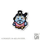 ピクセルワンピースステッカー ミニサイズ ジンベエ(エッグヘッドver.) キャラクター ONEPIECE ライセンス商品 漫画 アニメ gs 公式グッズ OP...