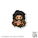 ピクセルワンピースステッカー ミニサイズ ロジャー キャラクター ONEPIECE ライセンス商品 漫画 アニメ gs 公式グッズ OPX102S