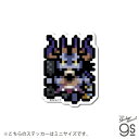 ピクセルワンピースステッカー ミニサイズ カイドウ(人獣型) キャラクター ONEPIECE ライセンス商品 漫画 アニメ gs 公式グッズ OPX109S