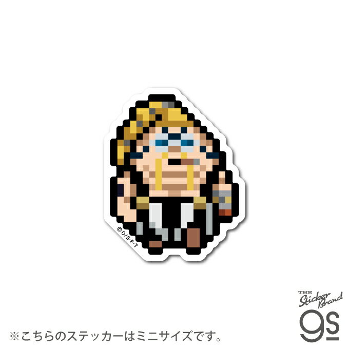 ピクセルワンピースステッカー ミニサイズ クイーン キャラクター ONEPIECE ライセンス商品 漫画 アニメ gs 公式グッズ OPX112S