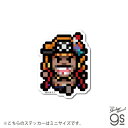 ピクセルワンピースステッカー ミニサイズ 黒ひげ(エッグヘッドver.) キャラクター ONEPIECE ライセンス商品 漫画 アニメ gs 公式グッズ OPX...